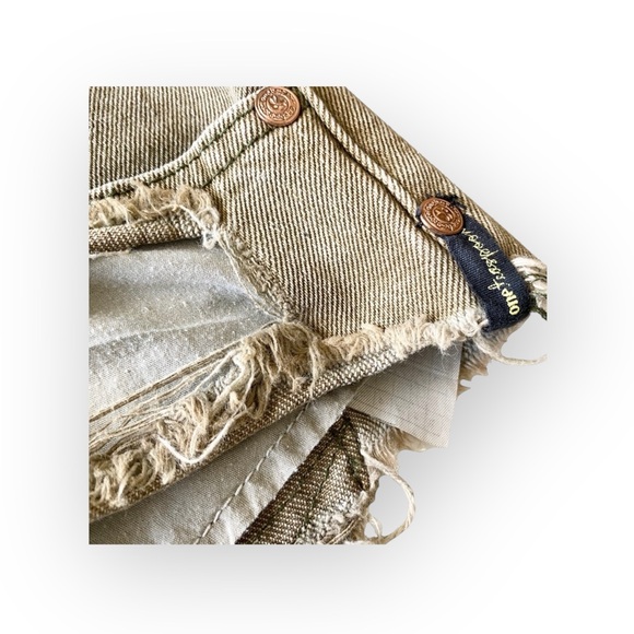 VHTF: One Teaspoon ☻︎ OG Original Trash Whores ☻︎ Denim Destroyed Cut Off Shorts - Picture 8 of 16